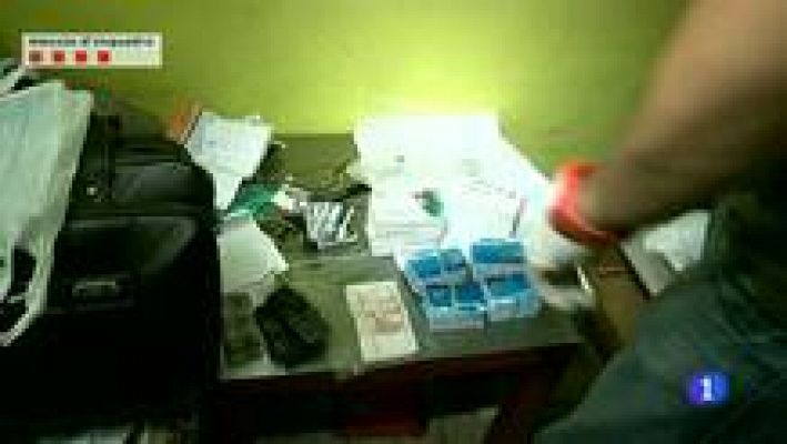 Telediario 1 - Detenida una banda paquistaní