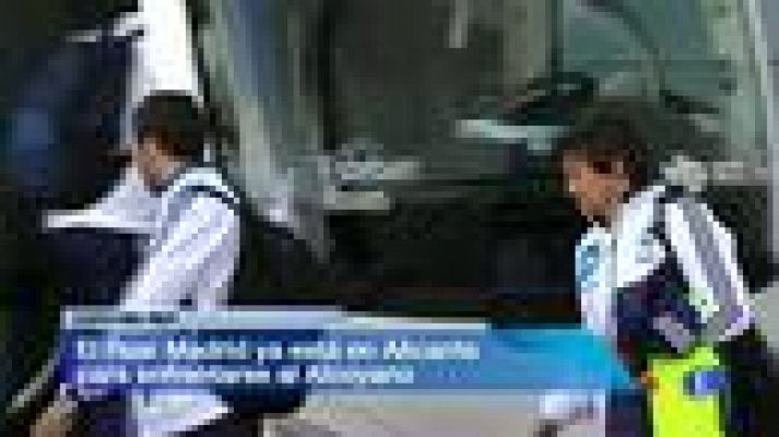 Telediario 1 - El Alcoyano se arma de moral ante un Madrid sin estrellas
