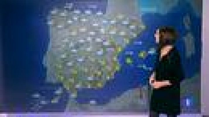 El tiempo - Lluvias localmente fuertes en Canarias