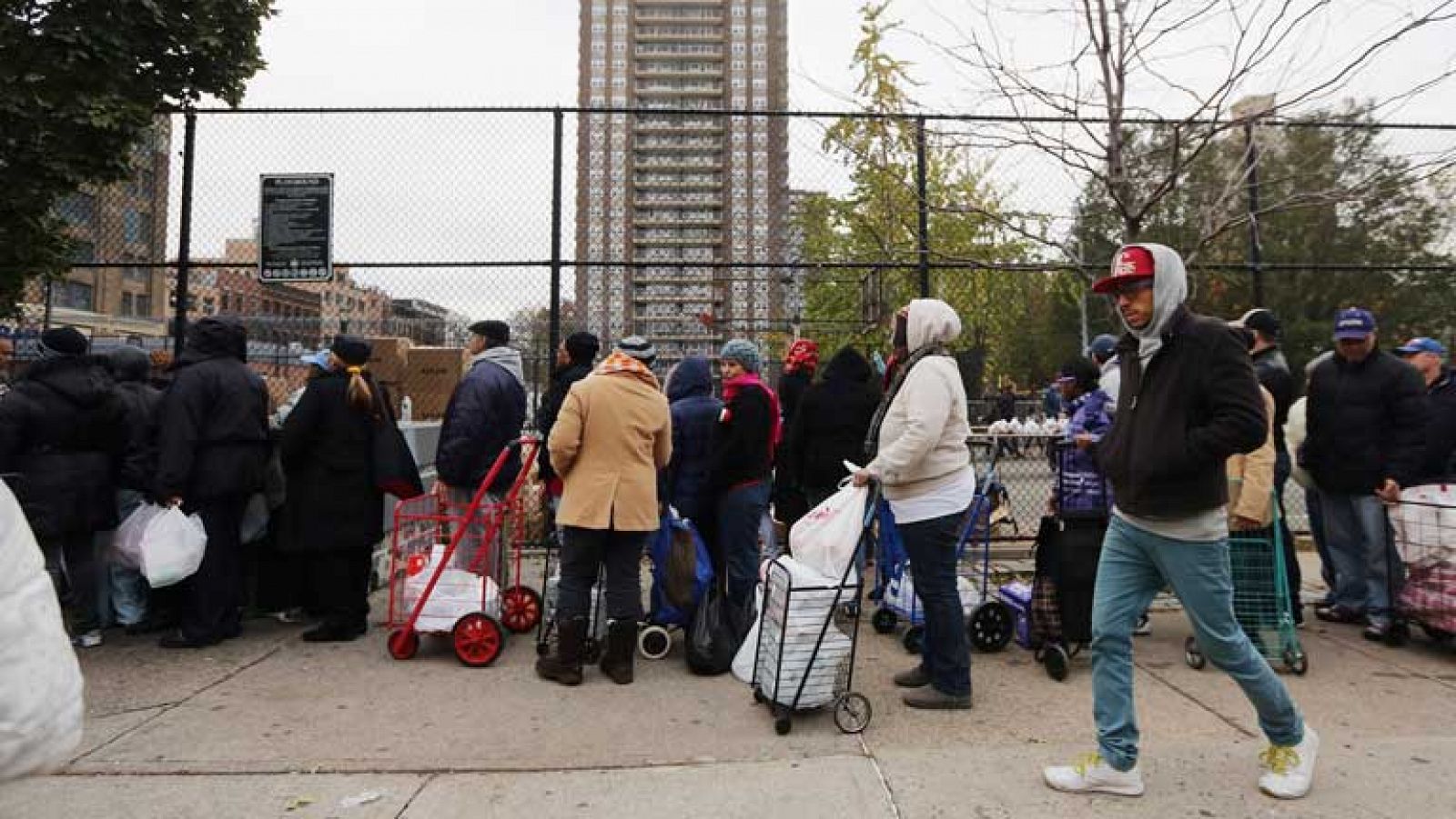 Primeras críticas de los afectados por el huracán Sandy