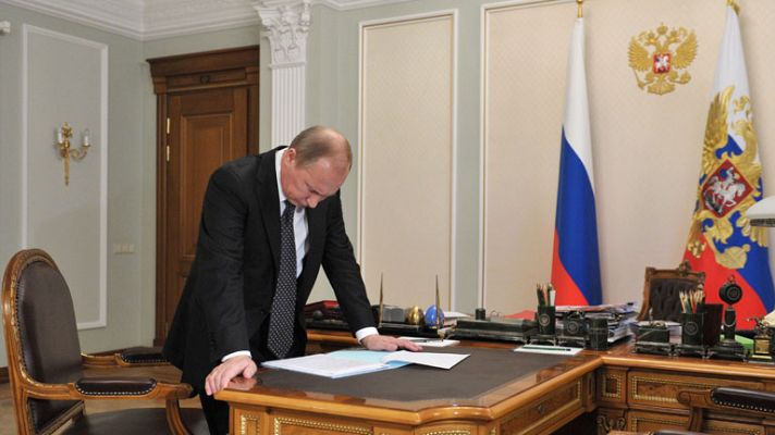 Telediario 1 - Dudas sobre la salud de Putin