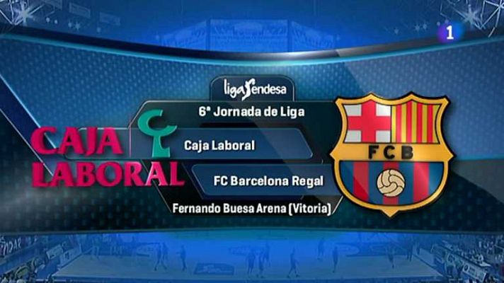 Baloncesto en RTVE - Caja Laboral-FC Barcelona Regal
