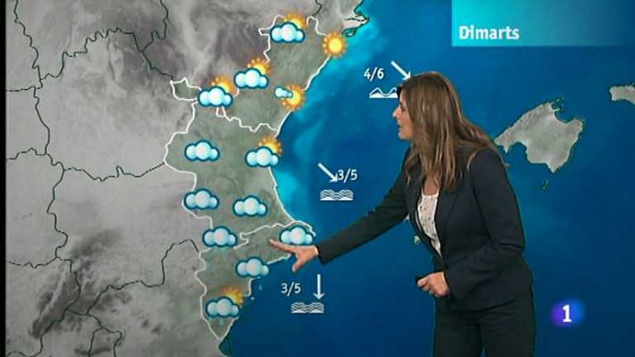 L'informatiu - Comunitat Valenciana - El tiempo en la Comunidad Valenciana - 05/11/12