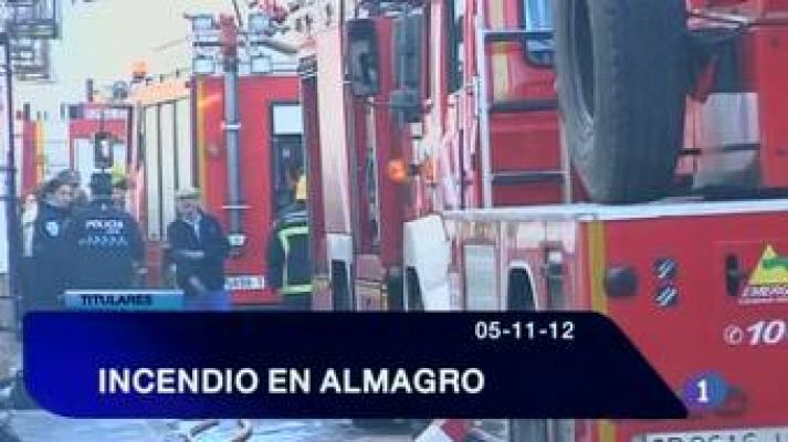 Noticias de Castilla-La Mancha - Castilla-La Mancha en 2' - 05/11/12