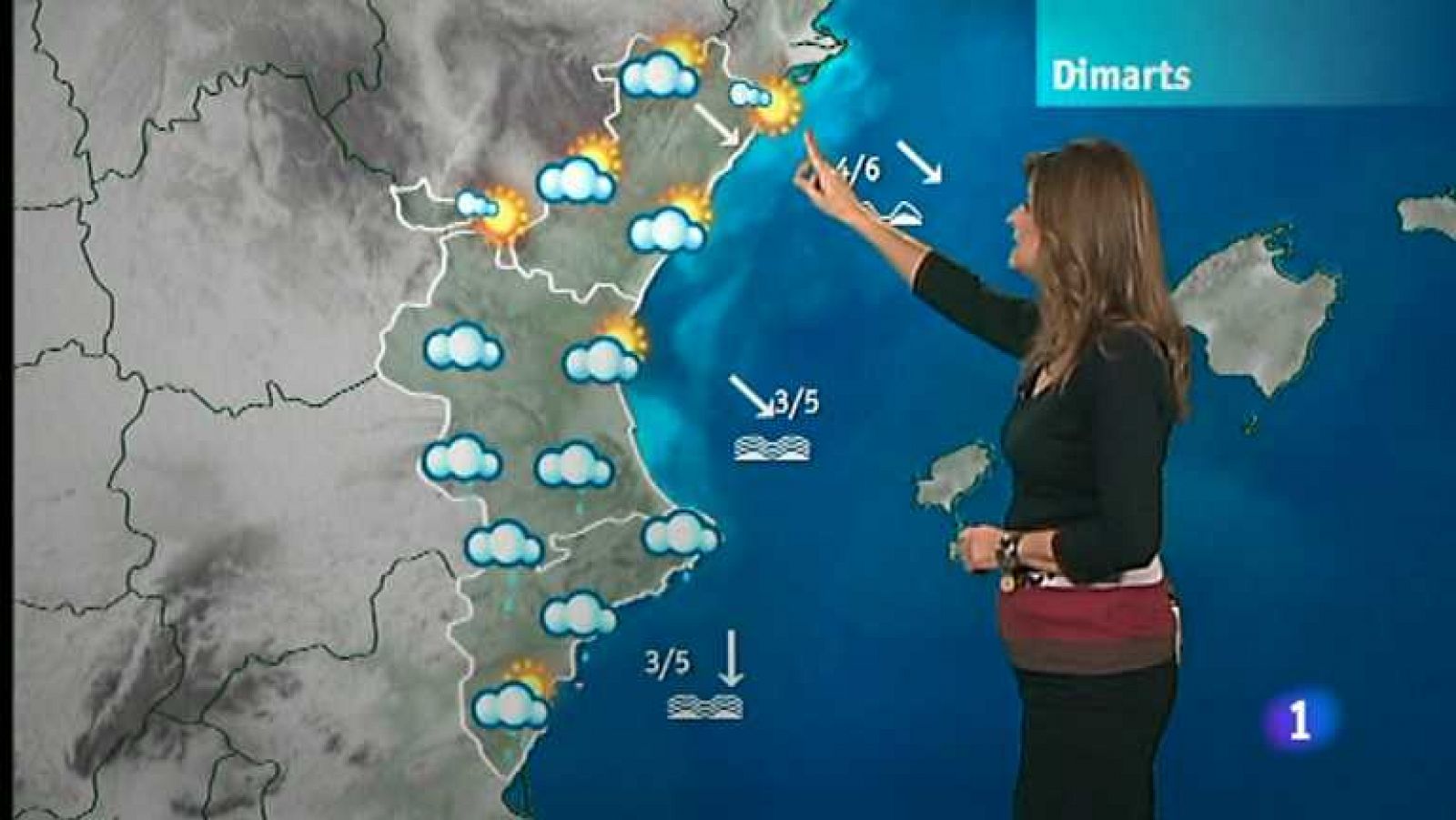 El tiempo en la Comunidad Valenciana - 06/11/12 - ver ahora