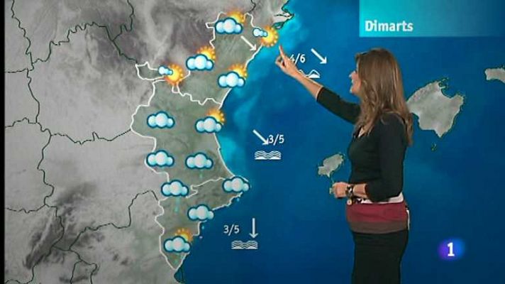 L'informatiu - Comunitat Valenciana - El tiempo en la Comunidad Valenciana - 06/11/12