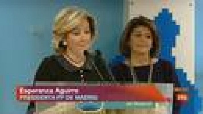 Informativo 24h - Aguirre recuerda a Rajoy que a él tampoco le gustaba subir impuestos y los subió