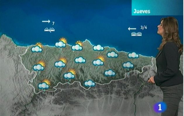 Panorama Regional - El tiempo en Asturias - 07/11/12