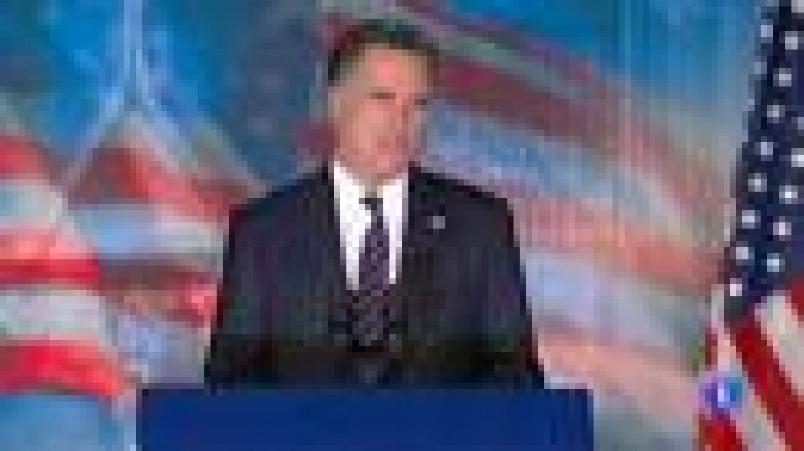 Telediario 1: Discurso de Mitt Romney | RTVE Play