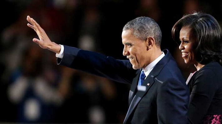 Telediario 1 - Obama revalida su mayoría