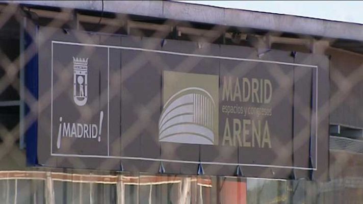 Telediario 1 - Sobrepasado aforo en Madrid Arena