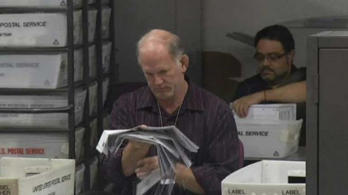 Telediario 1 - Apoyo en los votos a Obama y Romney