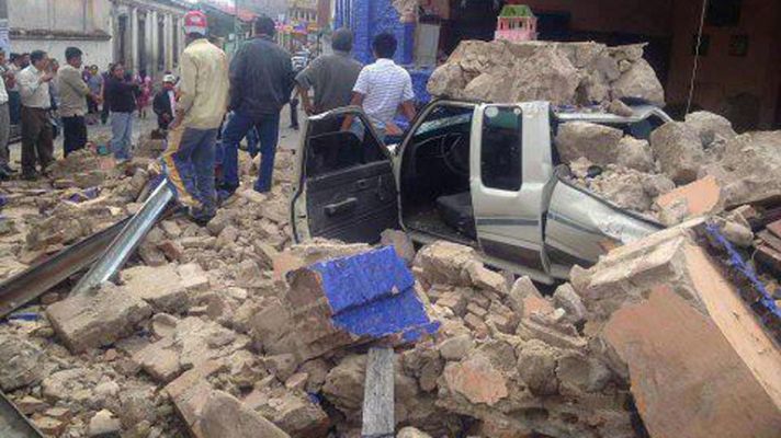 Terremoto en Guatemala