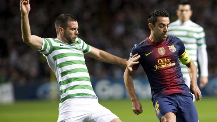 Champions League - Xavi: "Hoy no ha querido entrar el balón"