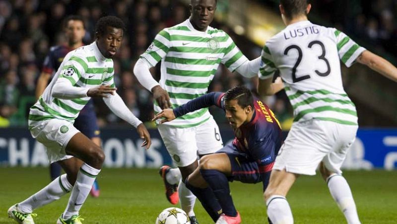 El FC Barcelona ha caído derrotado este miércoles por 2-1 en Glasgow ante un Celtic FC muy inferior en el cuarto partido del grupo G de la Liga de Campeones. A pesar de contar con una mayoría aplastante de posesión de la pelota, y de numerosas ocasio