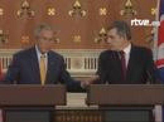 Bush y Brown se han reunido