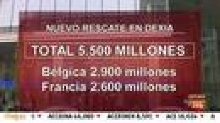 La tarde en 24h - Dexia recibirá 5.500 millones