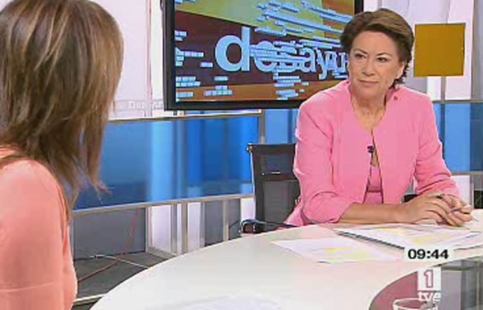 Magdalena Álvarez en 'Los Desayunos de TVE'