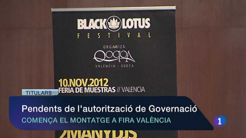L'Informatiu - Comunitat Valenciana - 09/11/12 - ver ahora
