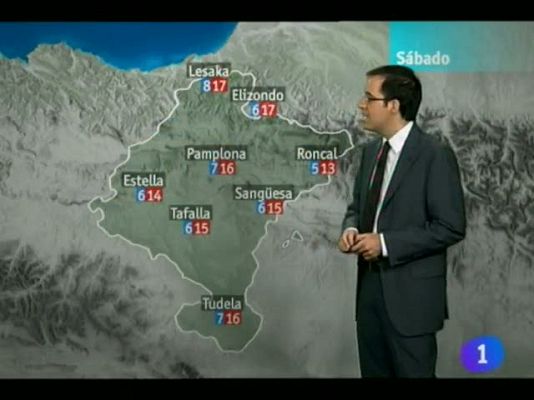 El Tiempo en la Comunidad de Navarra - 09/11/12