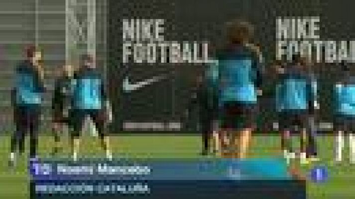 Telediario 1 - Puyol regresa a los entrenamientos