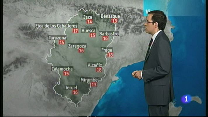 El tiempo en Aragón - 09/11/12