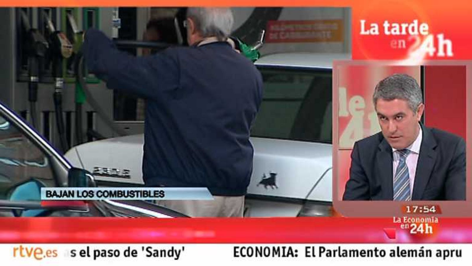 La tarde en 24 horas - Economía en 24 h. - 09/11/12 - Ver ahora