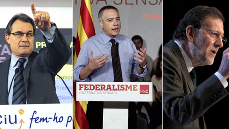 El debate soberanista marca el primer día de la campaña electoral en Cataluña