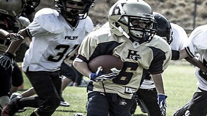 Telediario 1 - Una niña de nueve años, la sensación en el fútbol americano