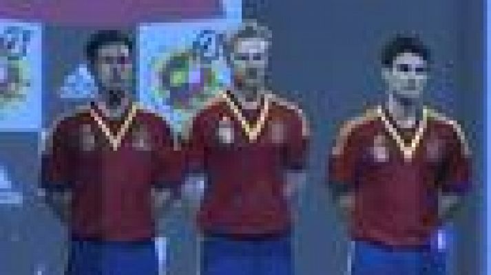 Telediario 1 - La nueva camiseta de la selección española