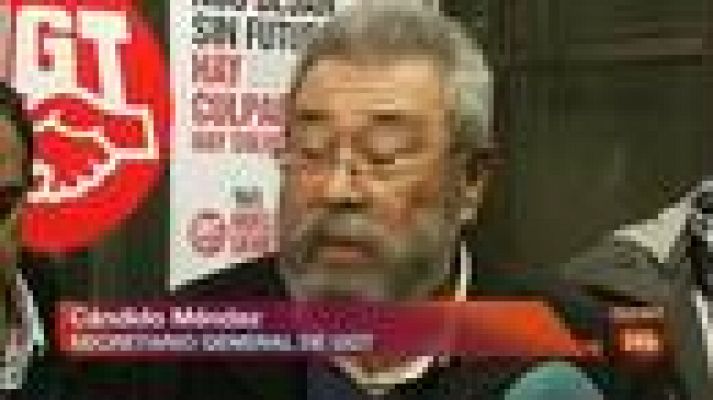 Informativo 24h - Cándido Méndez pide medidas urgentes que paralicen los desahucios