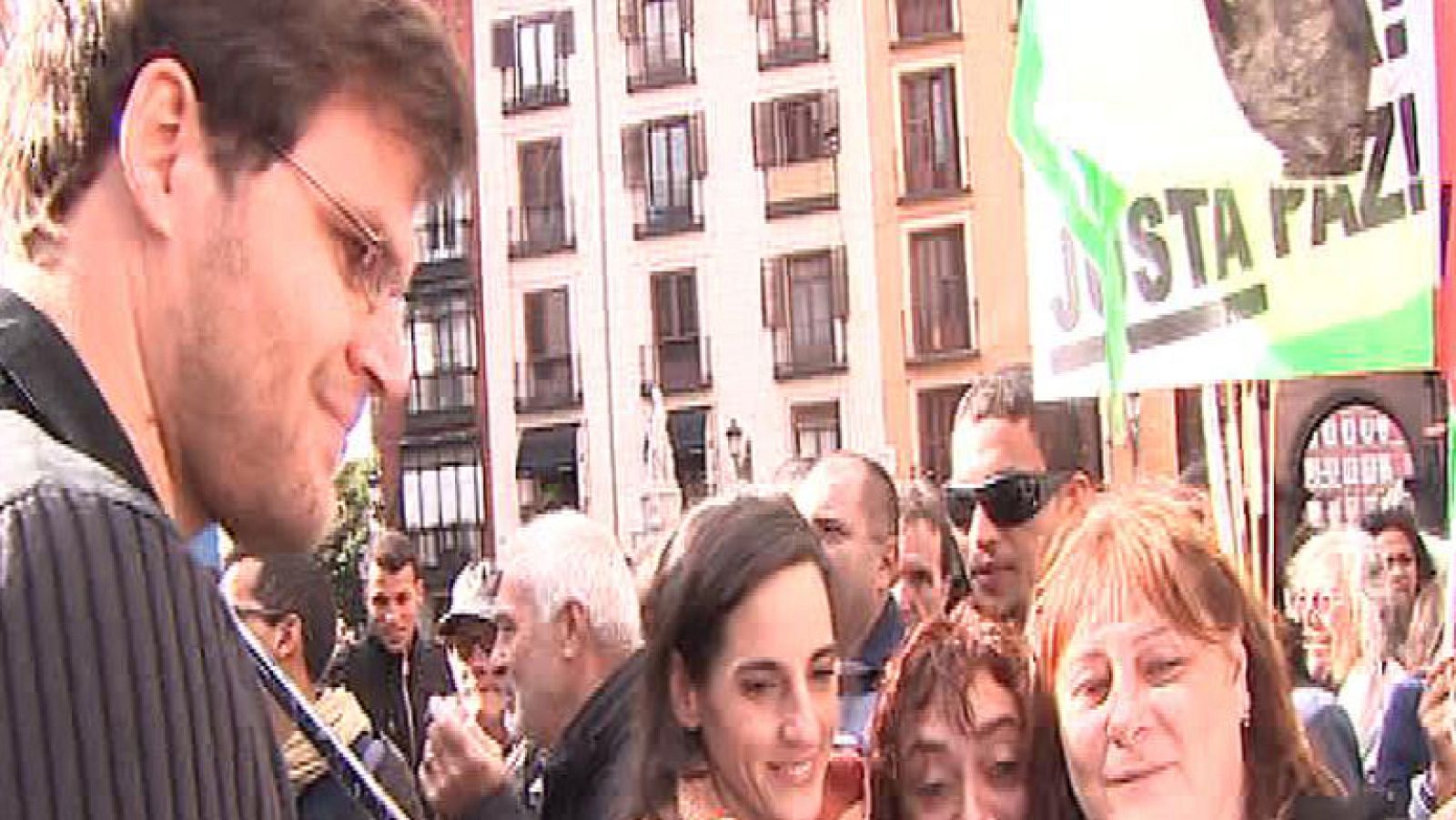 Los cooperantes Gonyalons y Fernández, protagonistas en la marcha por el Sáhara