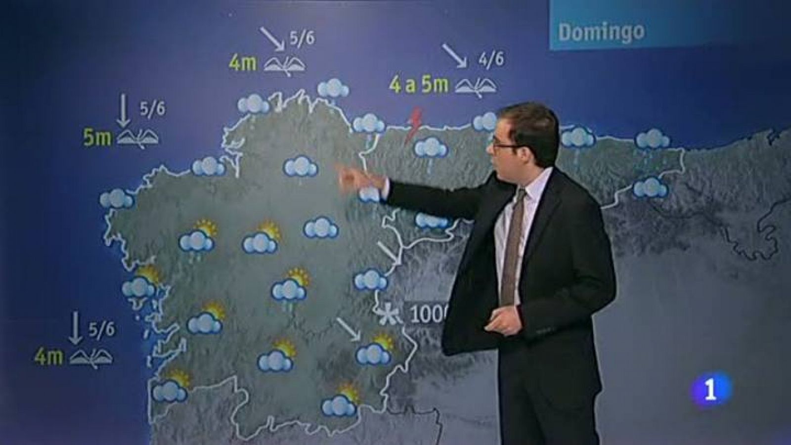 El tiempo: Lluvias fuertes en Cantabria y Leva | RTVE Play