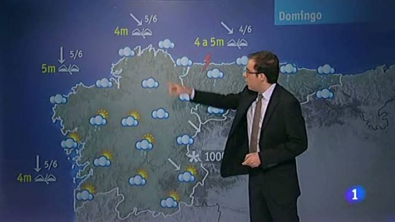 Lluvias fuertes en Cantabria y Levante