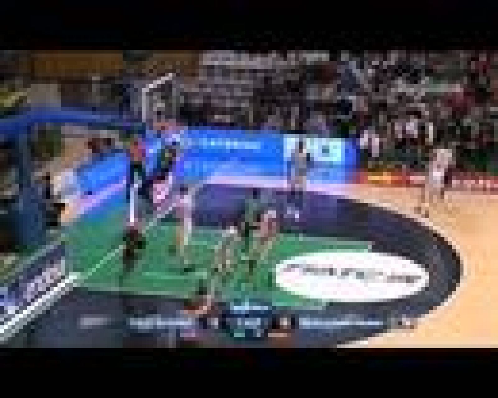 El Blancos de Rueda rompió la condición de invicto del FIATC Joventut como local en la Liga Endesa, en un partido que se resolvió en la prórroga y que tuvo como gran protagonista al exverdinegro Uros Tripkovic, máximo anotador del encuentro con 27 pu