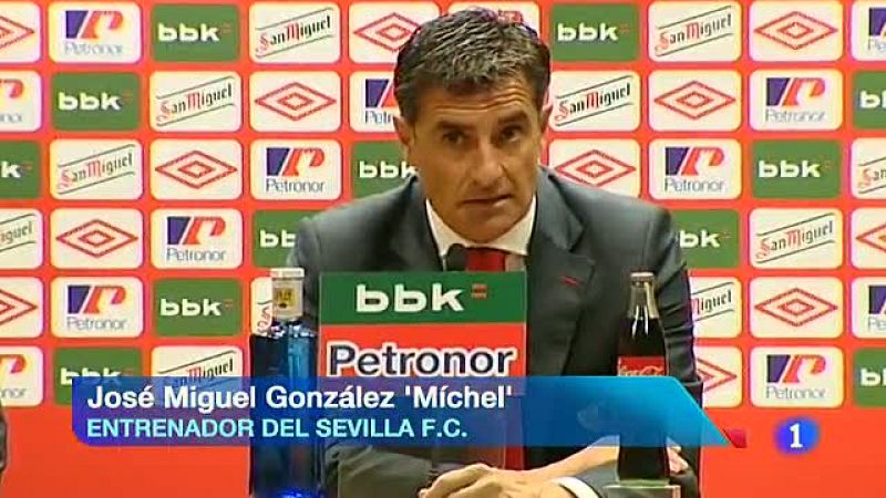 El entrenador del Sevilla, José Miguel González 'Michel', ha lamentado que a su equipo le haya faltado hoy en San Mamés "actitud" y "acierto" sobre todo en una primera parte "que no tiene calificativo" por el comportamiento de sus futbolistas 