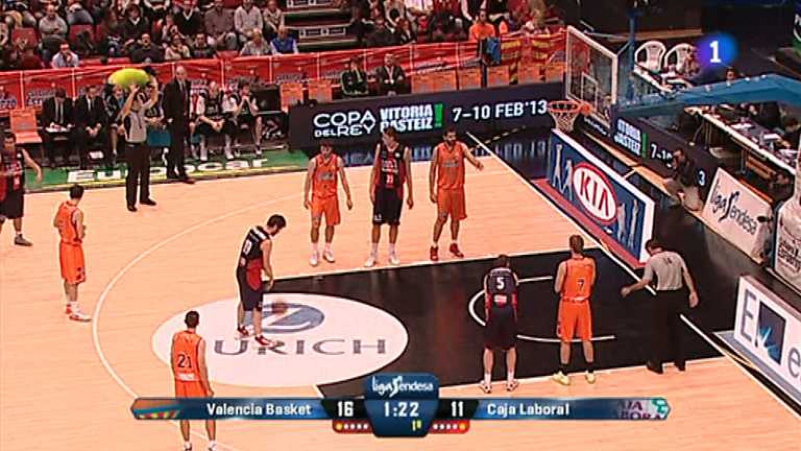 Baloncesto en RTVE: Valencia Basket - Caja Laboral | RTVE Play