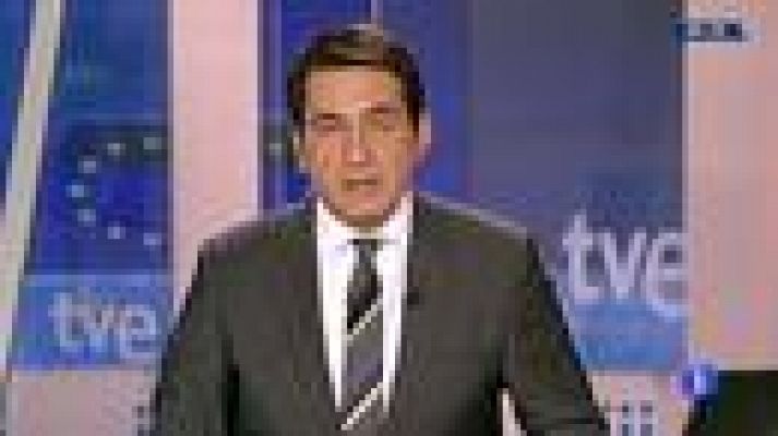 Telediario 1 - El Eurogrupo evalúa el proceso de saneamiento de la banca española y los recortes en Grecia