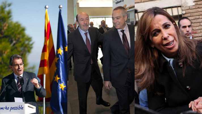 El debate independentista sigue marcando la agenda en Cataluña