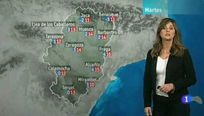 Noticias Aragón - El tiempo en Aragón - 12/11/12