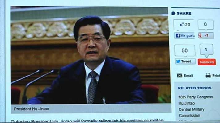 Telediario 1 - Incógnitas próximo Gobierno China