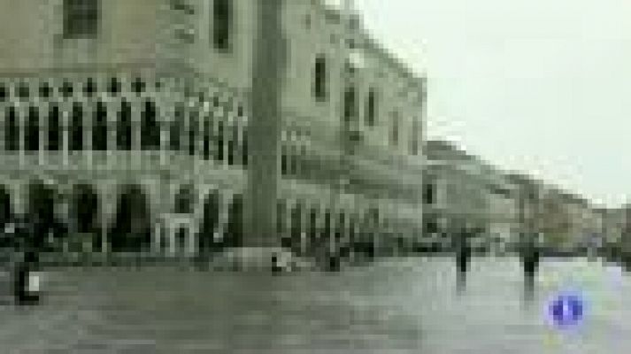 Telediario 1 - Alerta en Italia por lluvias