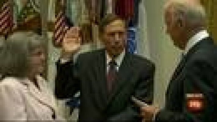 Telediario 1 - Caso Petraeus