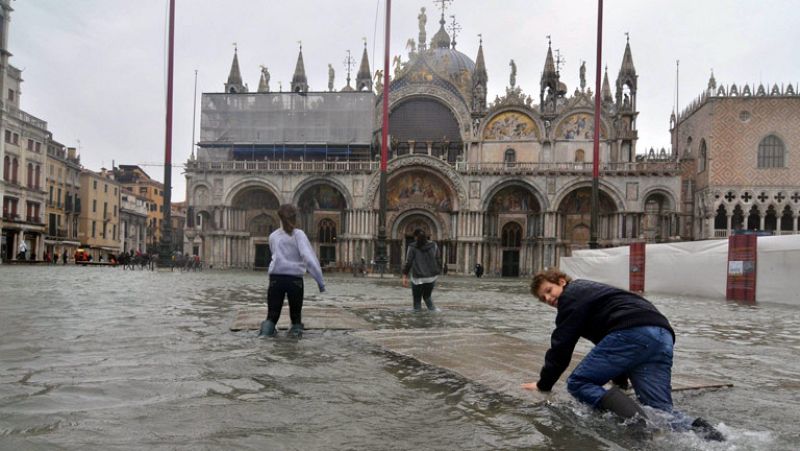 Cuatro muertos en las inundaciones en Italia 
