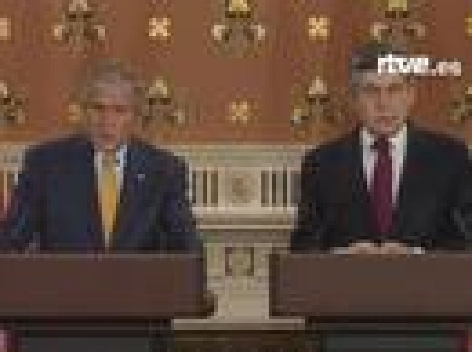 Comparecencia íntegra de Bush y Brown