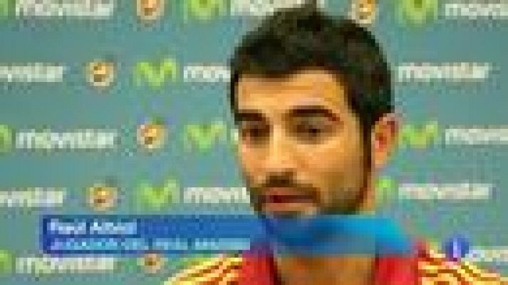 Telediario 1 - Albiol trata de apaciguar la polémica con el Levante