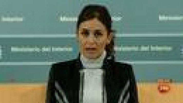 Telediario 1 - Interior destaca que la huelga transcurre con "normalidad" y que la caída del consumo eléctrico es menor