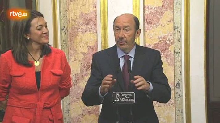 Informativo 24h - Rubalcaba: "Los ciudadanos están cargados de razones para ir a la huelga"