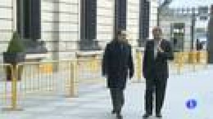 Telediario 1 - La jornada de huelga en el Congreso