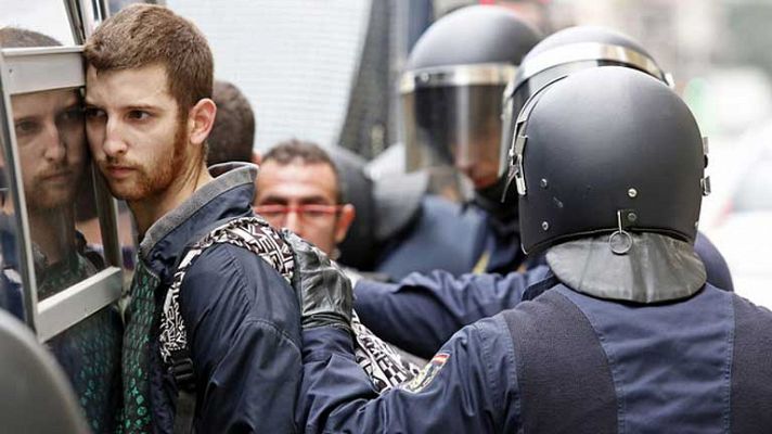 Al menos 82 detenidos en el 14N